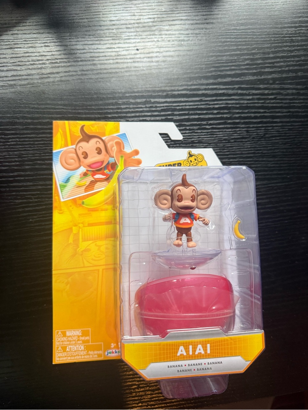 Super monkey ball Pink Monkey Figure Playset - Kids Toys
